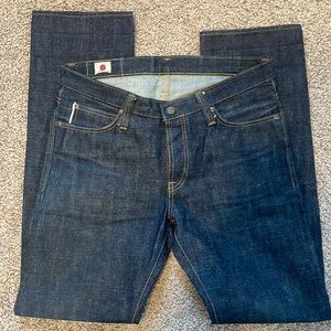 Big John M105D slim straight selvedge